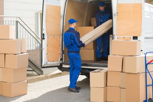 Secure payment screen for Man With Van Brompton bookings
