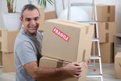 Same day removals team preparing urgent move in Brompton