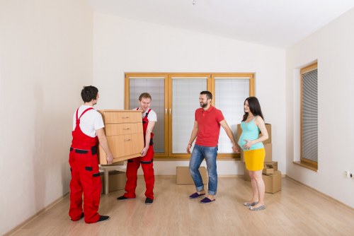 Office relocation support for a Brompton business property