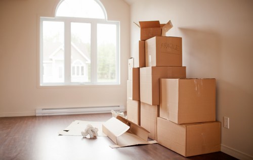 Governing law and terms acceptance for a UK moving company