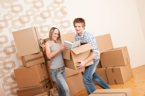Office furniture pick-up and disposal service in Brompton