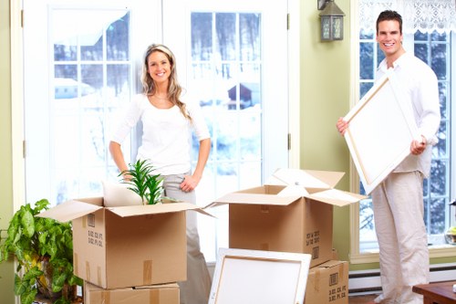 Affordable man and van transport for furniture and boxes in Brompton