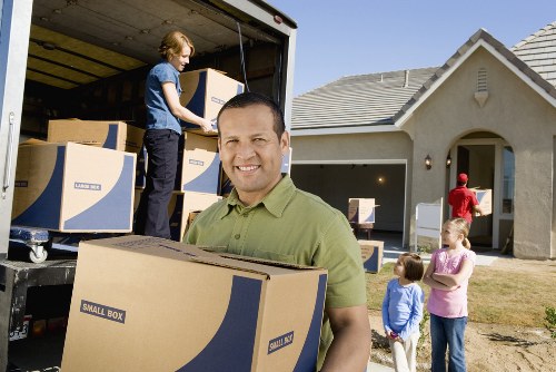 Van-based office and commercial moving support
