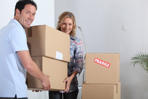 Professional man with van support for homes and businesses