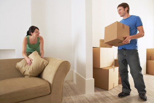 Careful packing and furniture protection for a Brompton home move
