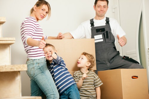 Variety of strong cardboard boxes for Brompton moves